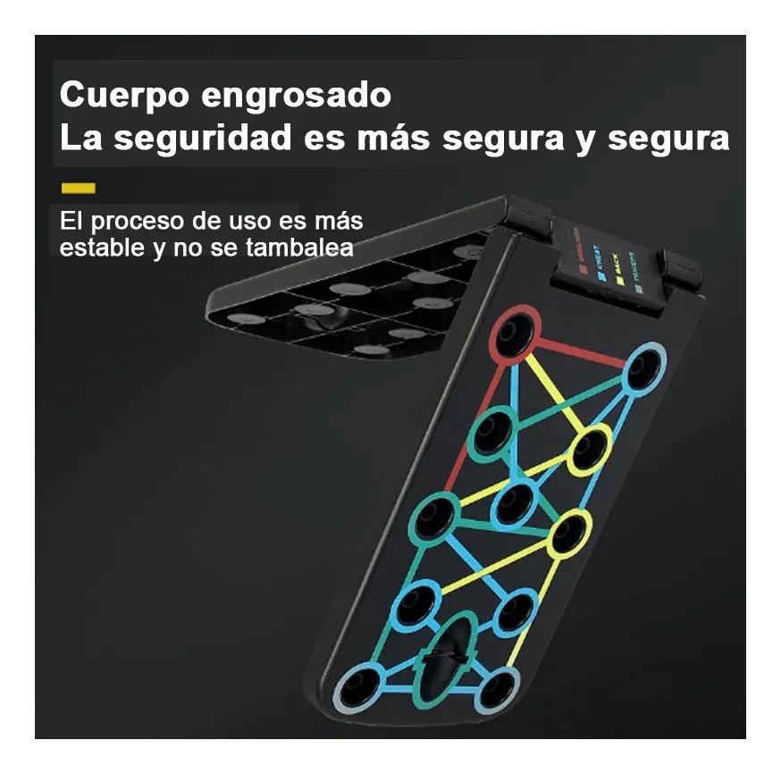 Miniatura 2 de Tablero Push Up Lagartijas Flexiones